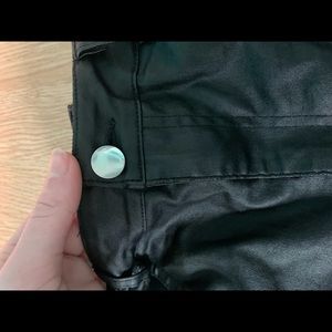 selling my (fake) leather pants!